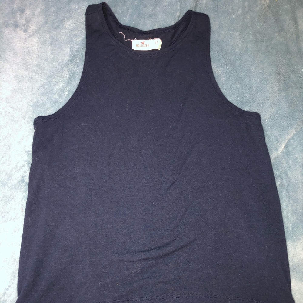Navy blue tank top